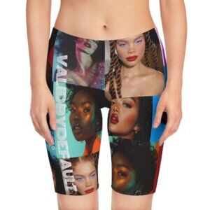 Valid By Default Photo Collage Biker Shorts (my brand)